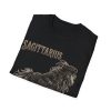 Sagittarius Zodiac T-Shirt — 'I Wasn't Built to Stay' Archer Horse Tee