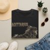 Sagittarius Zodiac T-Shirt — 'I Wasn't Built to Stay' Archer Horse Tee