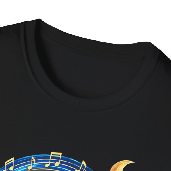 Cat Bard T-Shirt — Cute Guitar-Playing Cat Night Music Tee