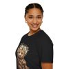 1938198221354138971_2048.jpeg Bear Cub Floral Crown T-Shirt — Cute Woodland Animal Tee
