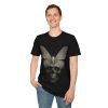 Moth Skull Graphic T-Shirt — Gothic Skull & Moth Tee