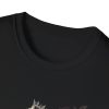 Seahorse Skeleton Gothic T-Shirt — Dark Nautical Skull & Roses Tee