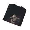 Seahorse Skeleton Gothic T-Shirt — Dark Nautical Skull & Roses Tee
