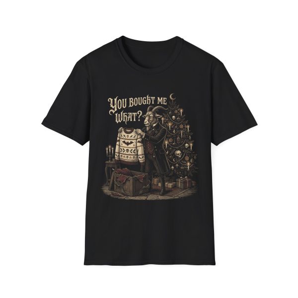 8948467746785855473_2048.jpeg You Bought Me What? Holiday Sweater Skeleton T-Shirt