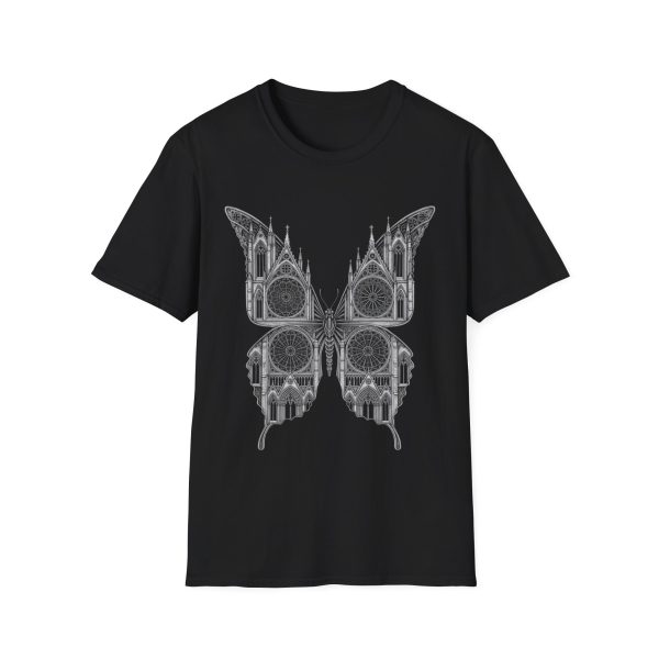 9739330079488525221_2048.jpeg Gothic Cathedral Butterfly T-Shirt